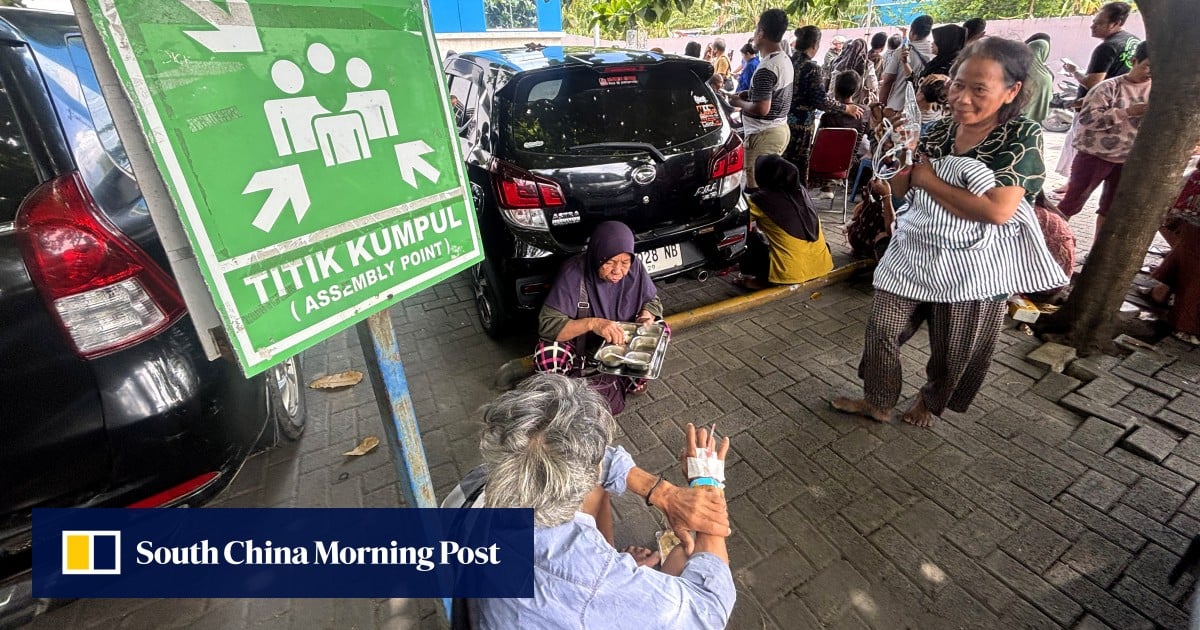 Panicked residents flee as ‘extremely strong’ earthquake hits Indonesia’s Sulawesi