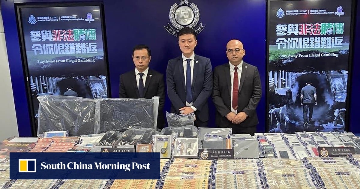 Hong Kong police arrest 150 over HK$320 million illegal online betting syndicate