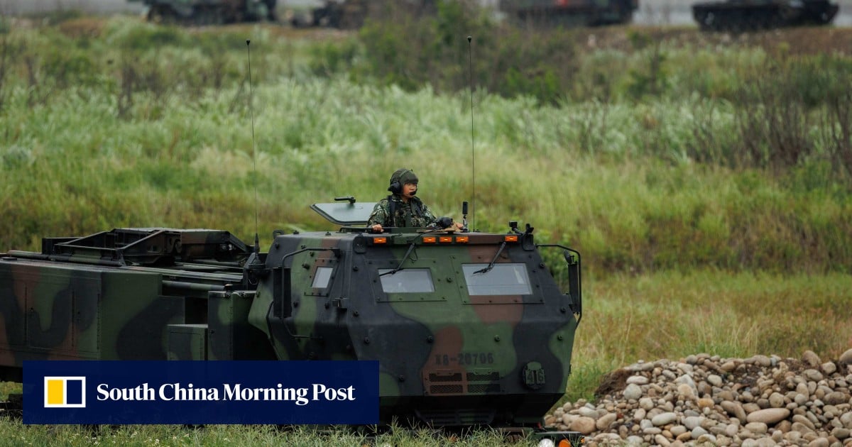 What launch of Himars rockets towards Taiwan Strait says about Taipei’s battle plans