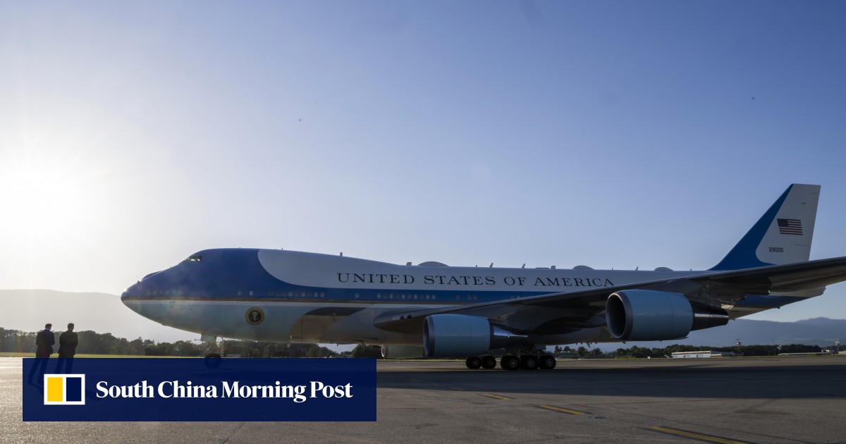 ‘Last ride’: US says goodbye to Air Force One as Qatari jet awaits