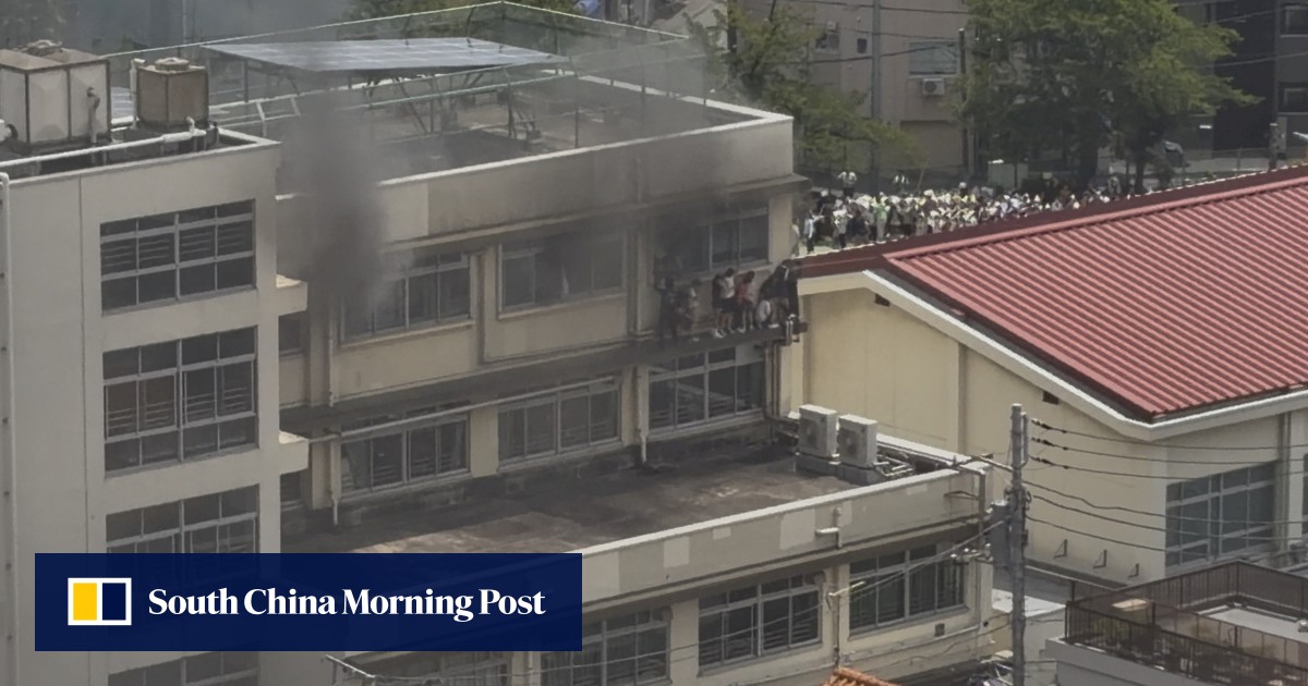 ‘It was scary’: 10 injured after fire breaks out at Japanese primary school