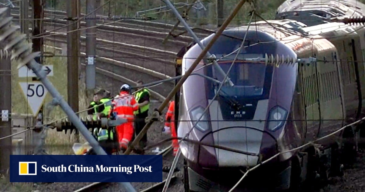 2 trains collide north of London, killing 1 and injuring dozens 2 trains collide north of London, killing 1 and injuring dozens