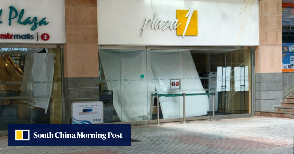 MTR Corp investigates after woman injured by falling ceiling panel at plaza