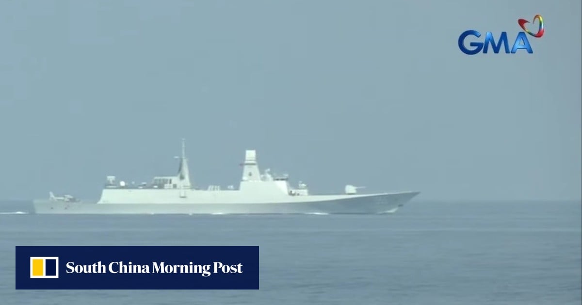 China and Philippines have a rare naval stand-off near disputed Scarborough Shoal