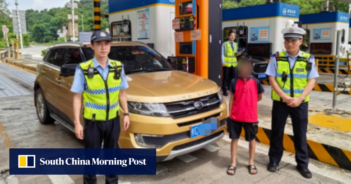 12-year-old Chinese boy caught after 6-hour highway joyride, claims dwarfism when stopped