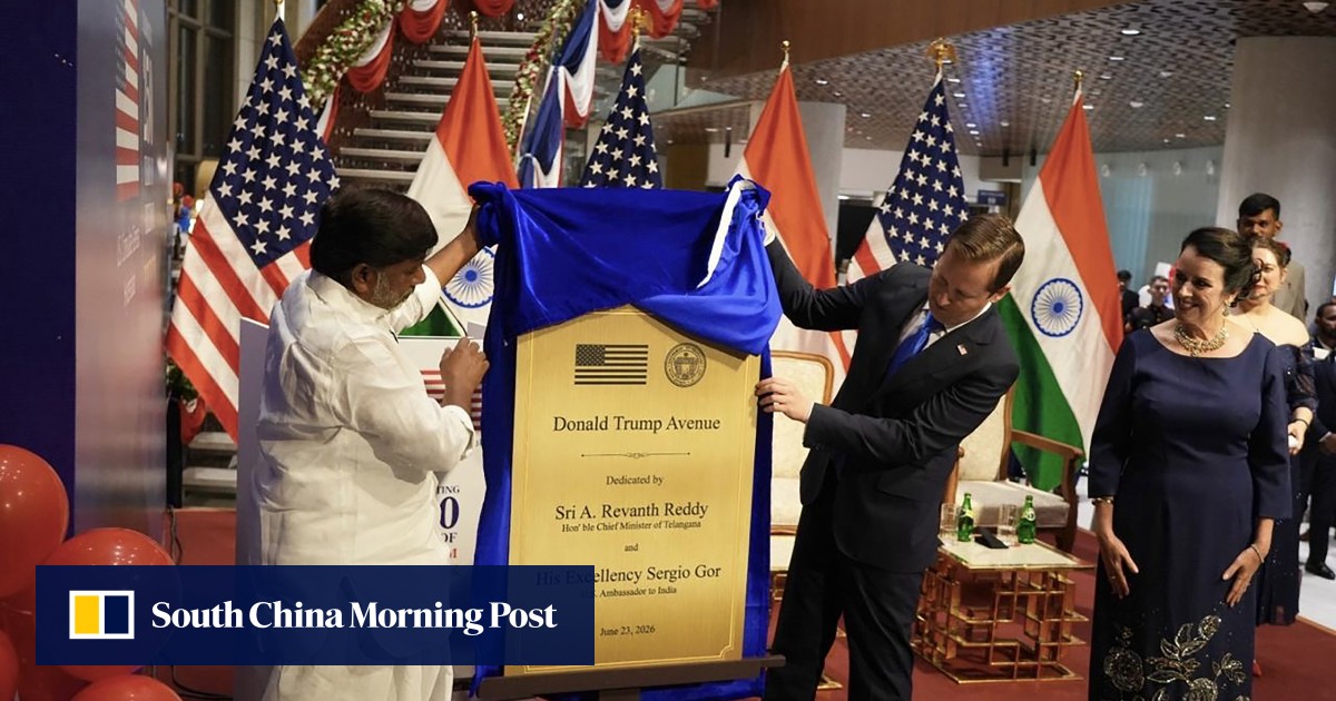 Indian tech hub names road for Trump, draws flak from PM Modi’s party