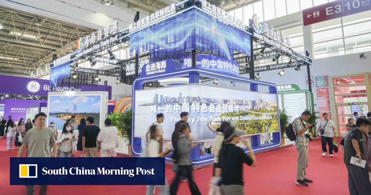 At Chinese supply chain expo, executives look to tech as geopolitical insulation