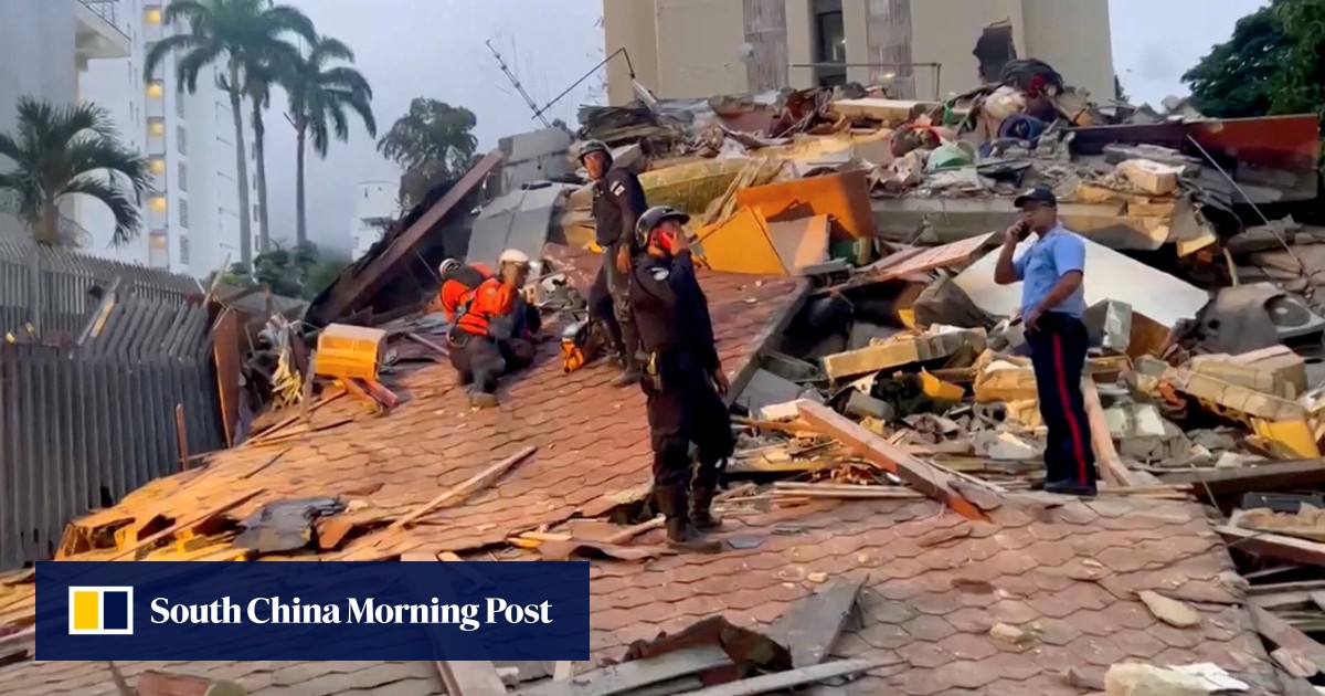 Developing | Buildings collapse as earthquake rocks Venezuela
