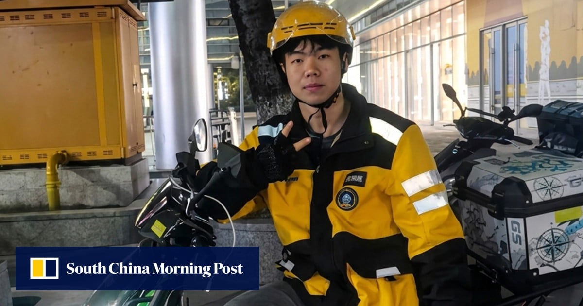 Heroic Chinese delivery rider dies saving others; final wish was to buy dad a car