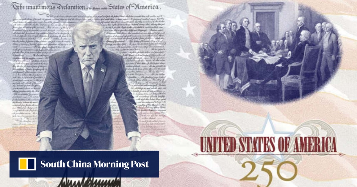 Trump unveils new US passport with his own face inside
