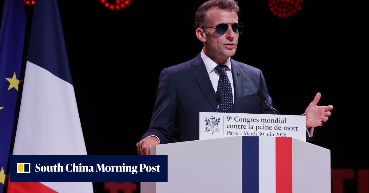 Macron warns against restarting death penalty debate as executions rise around the world