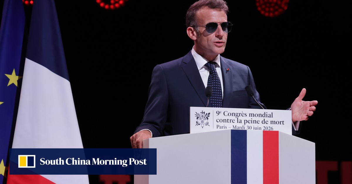 Macron warns against restarting death penalty debate as executions rise around the world