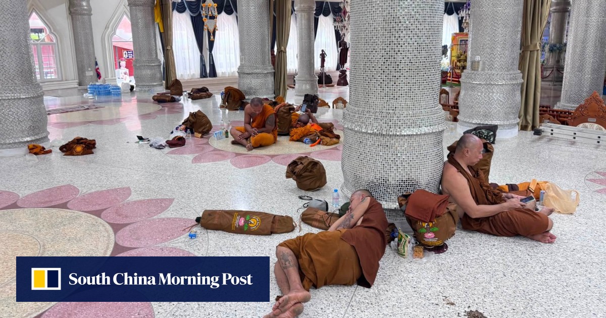 8 monks killed in Thailand after boy, 11, crashes truck into pilgrims