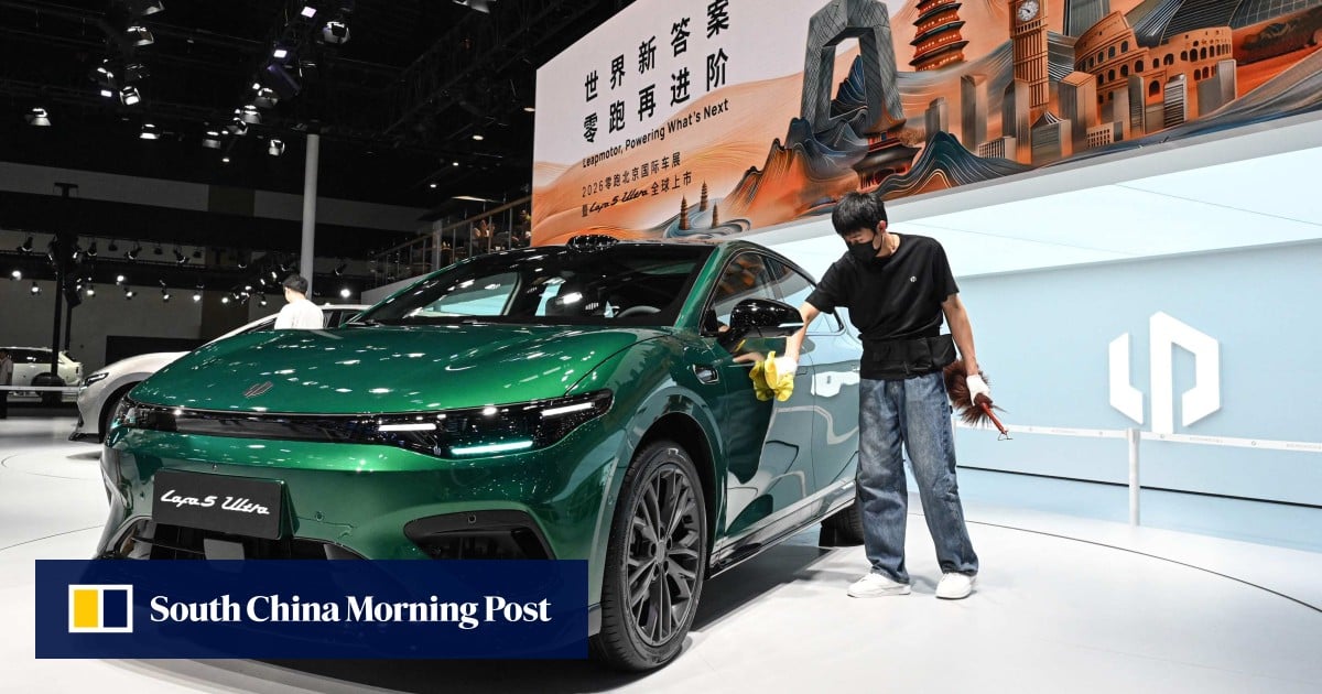 New technologies power China’s Tesla challengers to monthly sales records