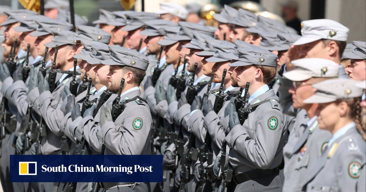 Merz hits back at Trump for ridiculing Germany’s defence spending drive Merz hits back at Trump for ridiculing Germany’s defence spending drive