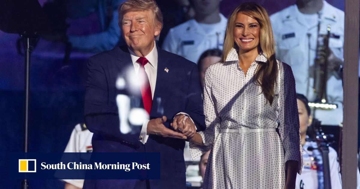 Trump delivers US 250th birthday speech after storm-related delay