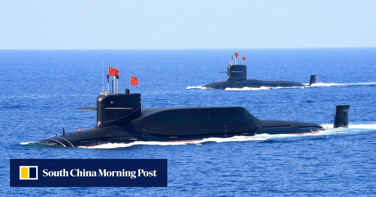 Nuclear-powered PLA submarine fires test missile in the Pacific