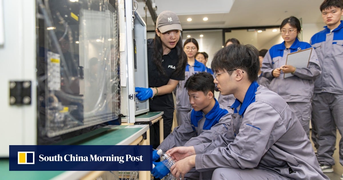 Chinese University Graduates Enroll in Vocational Training Programs