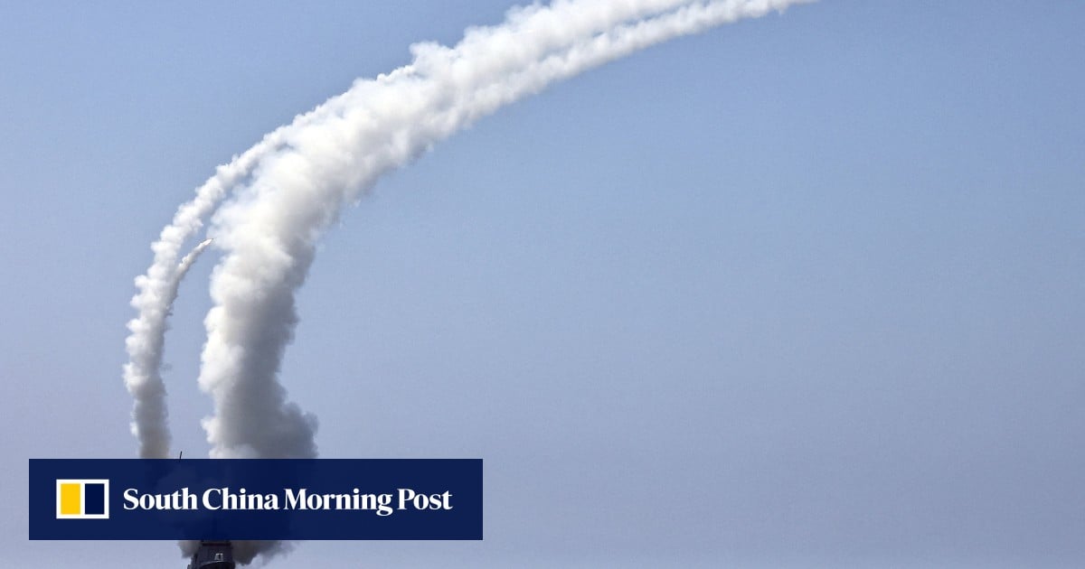 North Korea makes play for spot in China-Russia drills with missile test