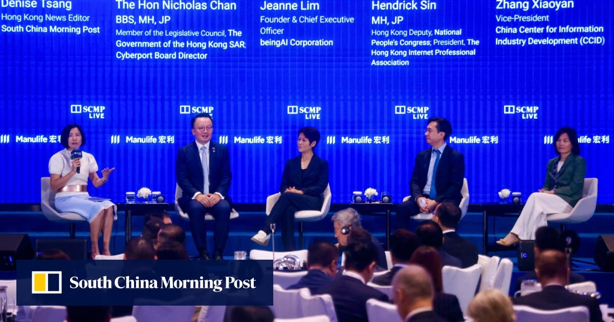 Hong Kong should build AI plan around ‘competitive’ strengths, industry leaders say