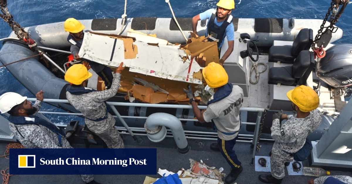 Search for crew goes on as plane wreckage found off Pakistan’s coast