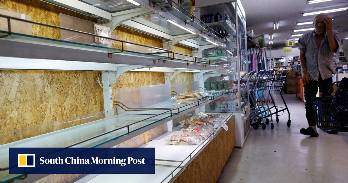 Super Typhoon Bavi nears Japan’s Okinawa, flights axed and noodle shelves emptied