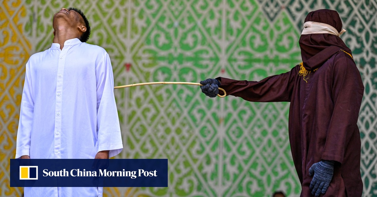 At Indonesia’s sharia frontier, 21 lashes for a TikTok kiss ‘is our right’