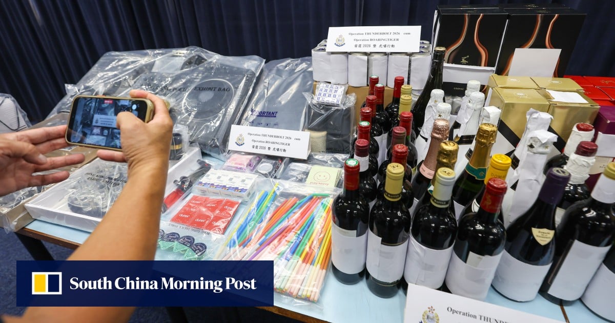 65 arrested as Hong Kong police raid unlicensed nightclubs, gambling dens