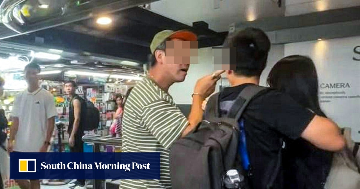 Off-duty Hong Kong firefighter turns himself in over viral shopping centre row