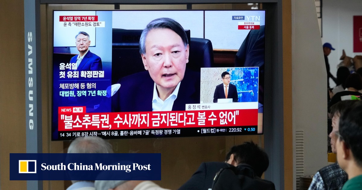Seoul court sentences ex-president Yoon to 2 years’ jail over illegal polling