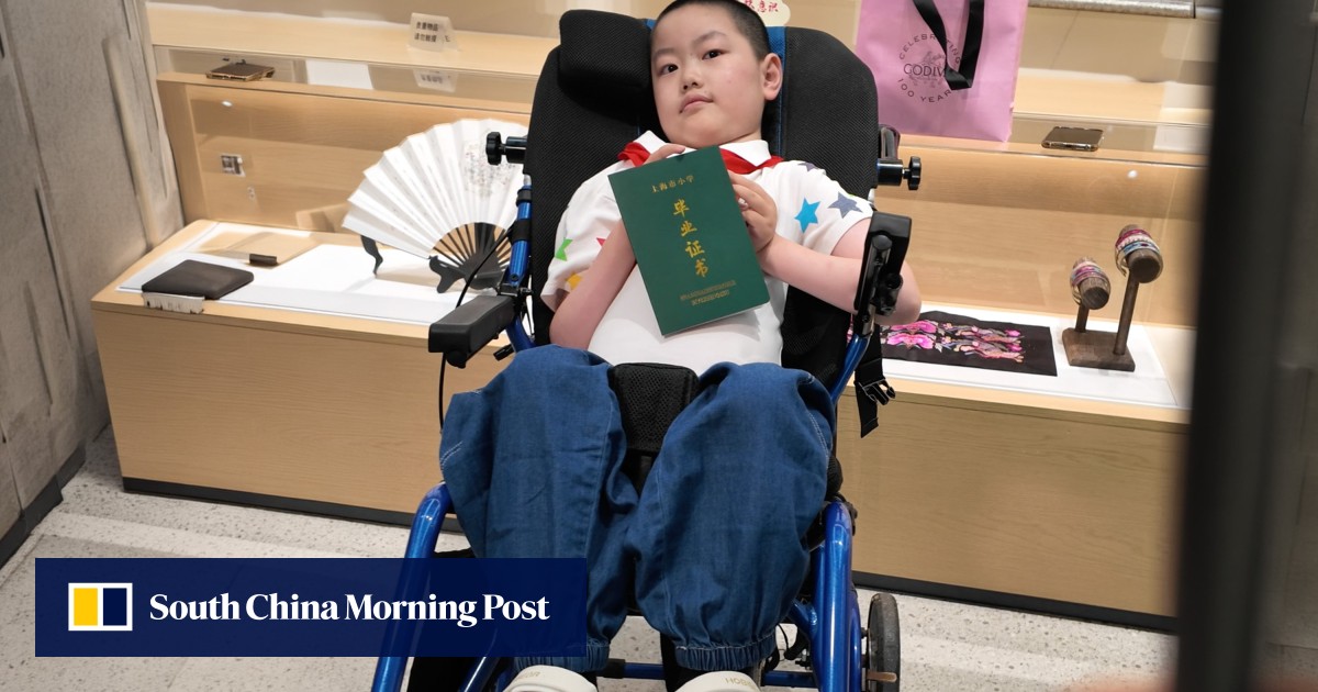 China boy, 12, inspires millions after defying muscle-wasting disease prognosis of living past 3