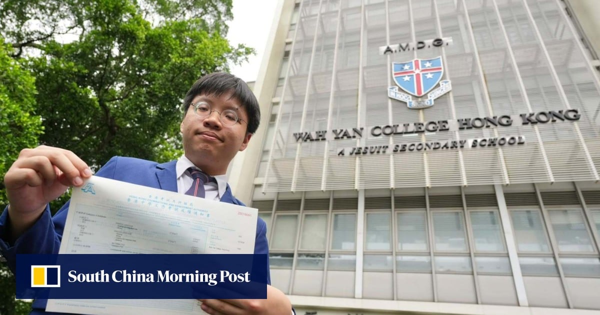 Nearly blind student among Hong Kong’s top DSE scorers who plan careers giving back