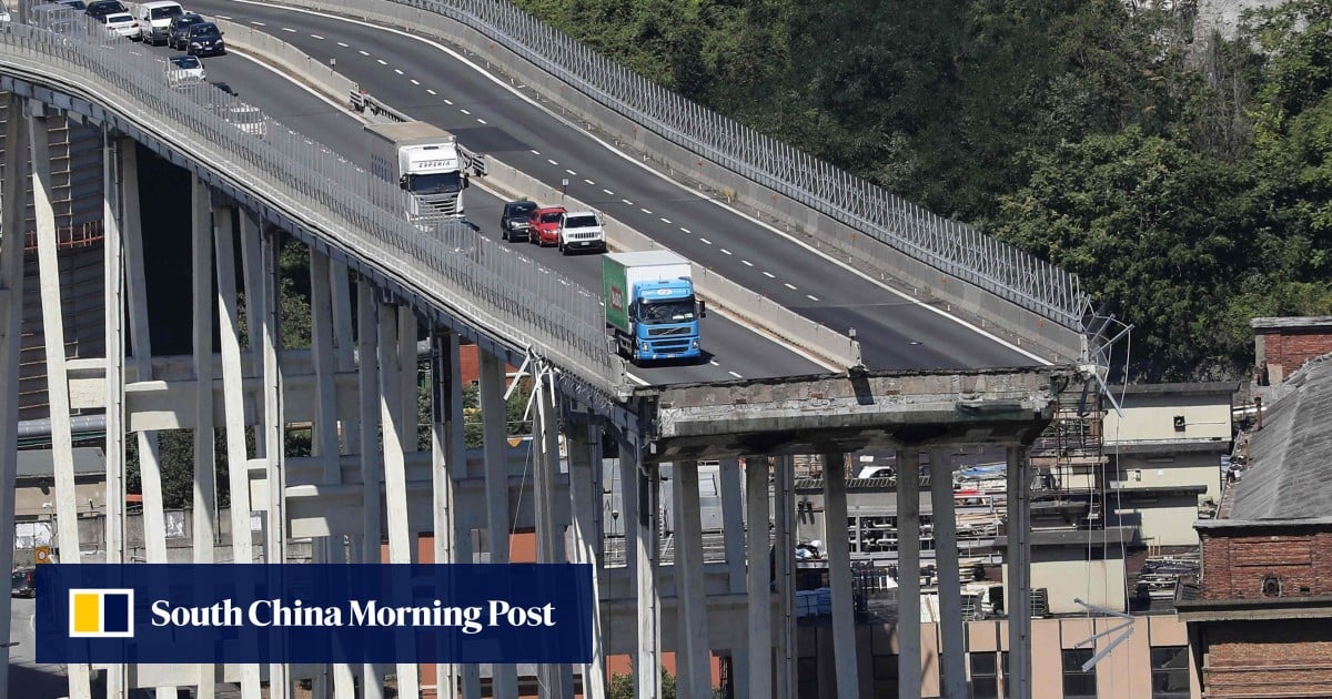 Italian court sentences ex-highway chief to 12 years’ jail over Genoa bridge disaster Italian court sentences ex-highway chief to 12 years’ jail over Genoa bridge disaster