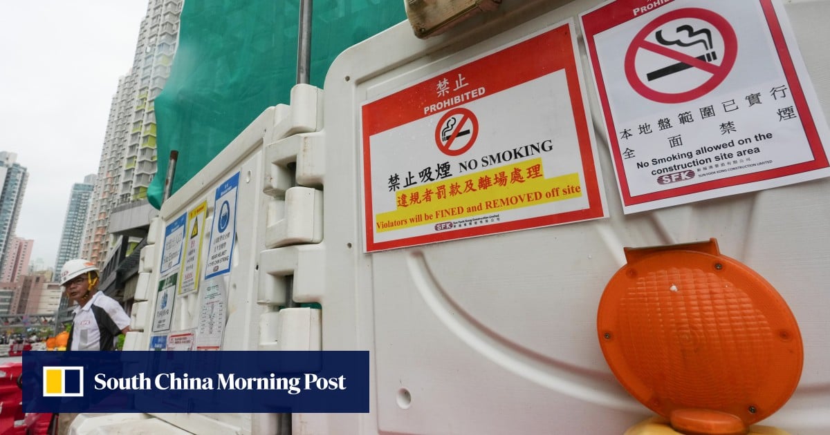 Hong Kong builders issue smoking ban blueprint ahead of Friday adoption