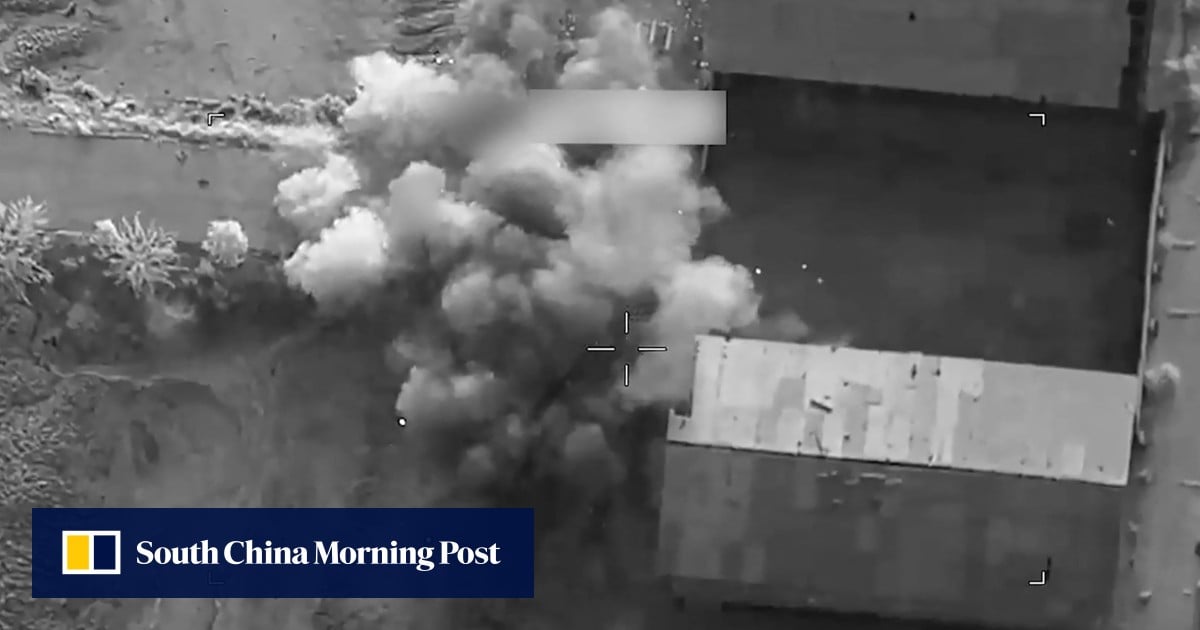 US launches more Iran strikes, hits oil tanker trying to break Hormuz blockade US launches more Iran strikes, hits oil tanker trying to break Hormuz blockade