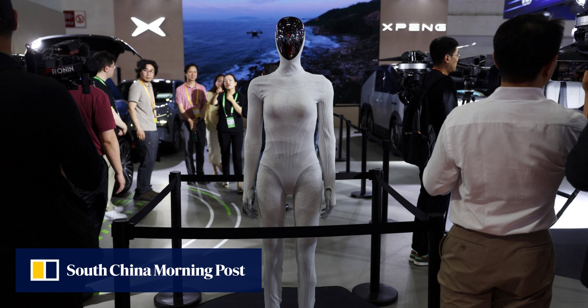 Race against Tesla: China EV maker Xpeng to launch viral humanoid globally in 2027