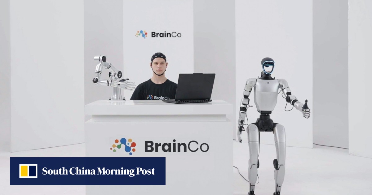 BrainCo unveils ‘brain-controlled’ robot platform at China’s World AI Conference