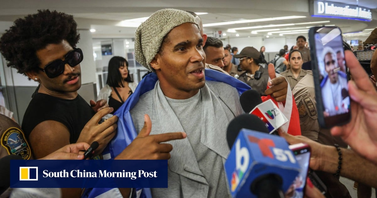 Cuban dissident artist Otero Alcantara lands in US exile Cuban dissident artist Otero Alcantara lands in US exile
