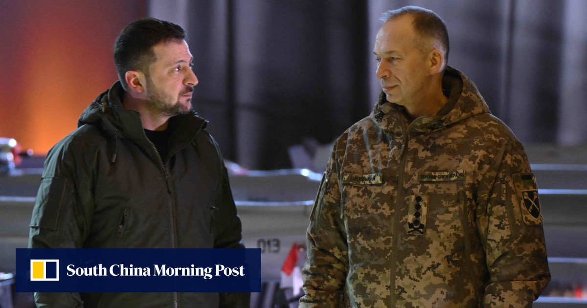 Zelensky sacks Ukraine army chief Syrsky after days of protests