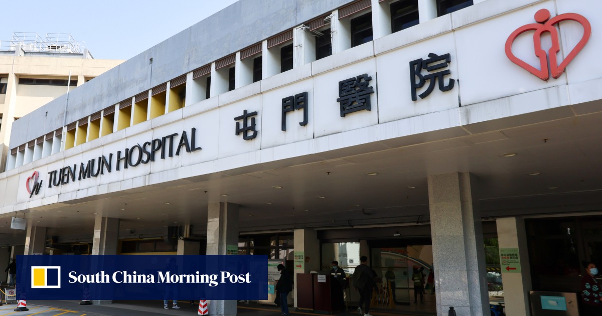 Nạn nhân được đưa đến Bệnh viện Tuen Mun để điều trị, nhưng sau đó được xác nhận đã tử vong (Ảnh: Jelly Tse).