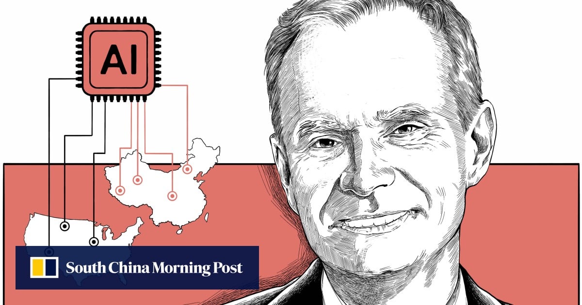 Nhà kinh tế đoạt Nobel Simon Johnson nhận định cuộc đua AI và thách thức "quá tự động hóa" của Trung Quốc (Ảnh: South China Morning Post).