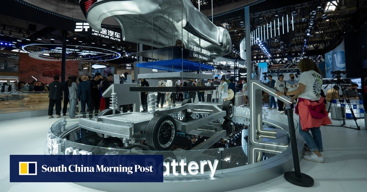 Chinese battery giant CATL posts record quarterly profits amid green energy boom