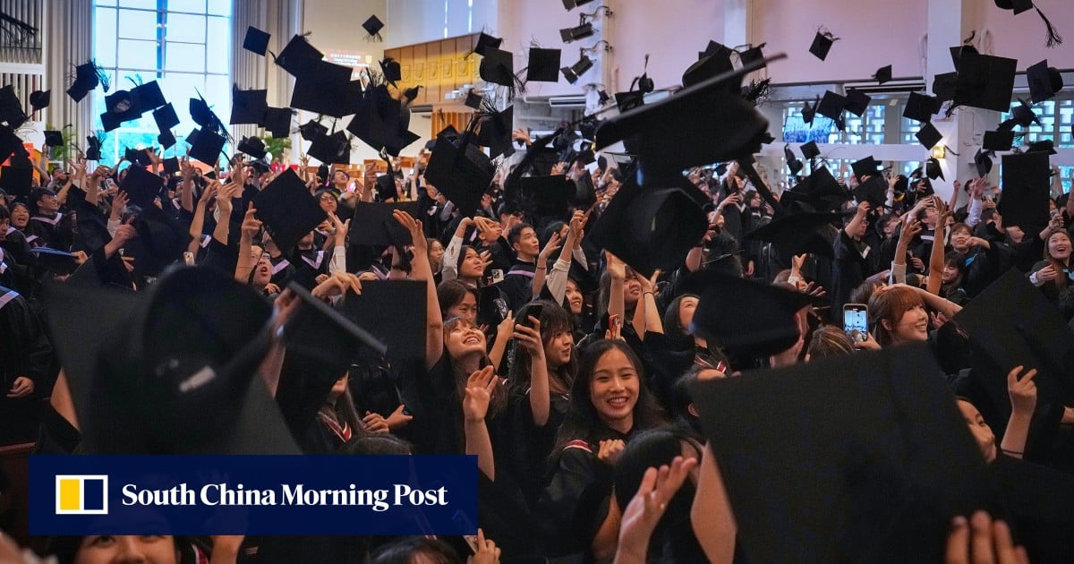 Lễ tốt nghiệp tại Nhà nguyện Chung Chi, Đại học Trung Hoa Hong Kong năm 2023 (Ảnh: Elson Li)