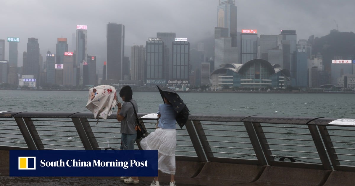 Amber rainstorm warning issued in Hong Kong on Tuesday morning