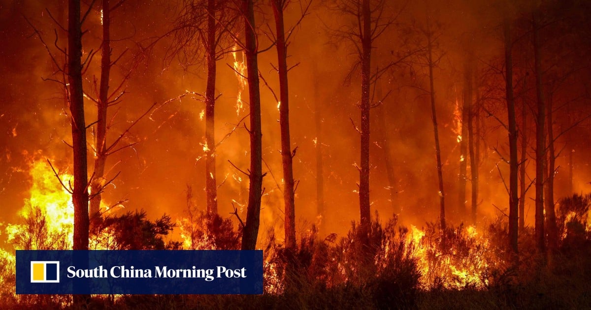 France and Spain race to curb wildfires before new heatwave arrives France and Spain race to curb wildfires before new heatwave arrives