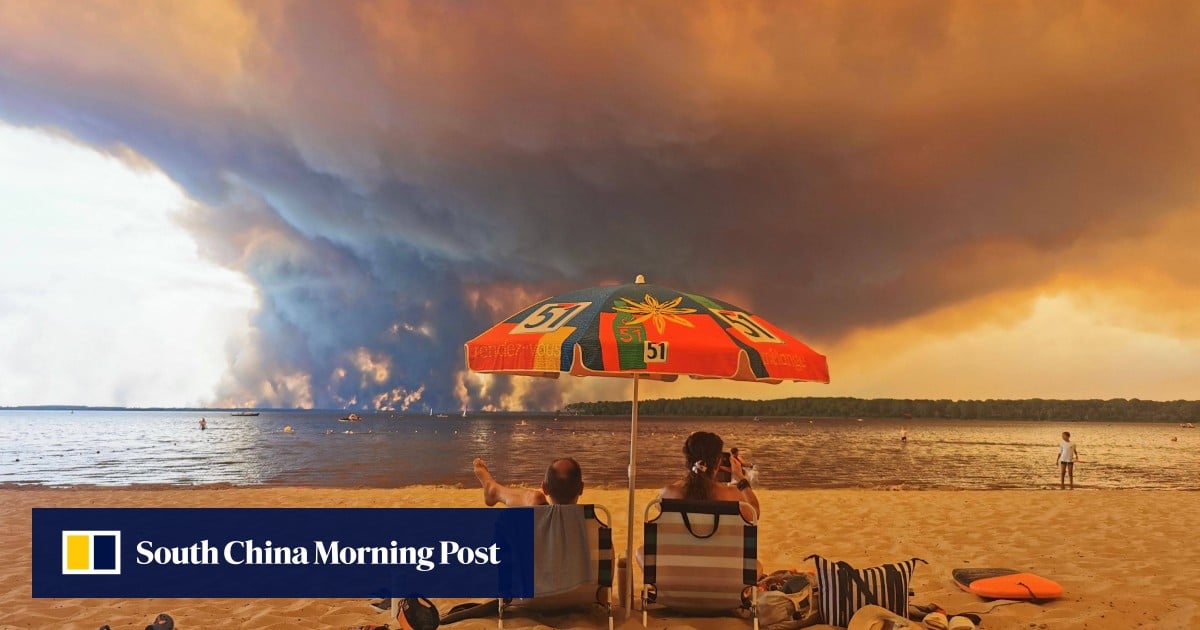 France firestorm phenomenon: monster clouds that spawn lightning and new blazes France firestorm phenomenon: monster clouds that spawn lightning and new blazes