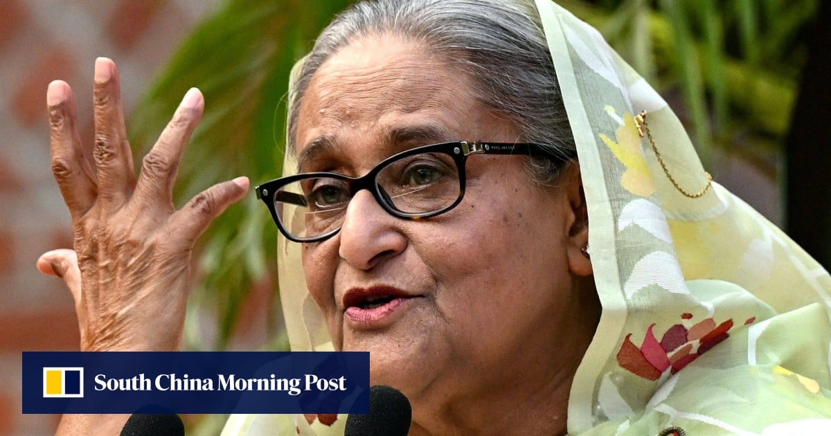 Bangladesh’s Sheikh Hasina vows to return despite believing she ‘may be killed’