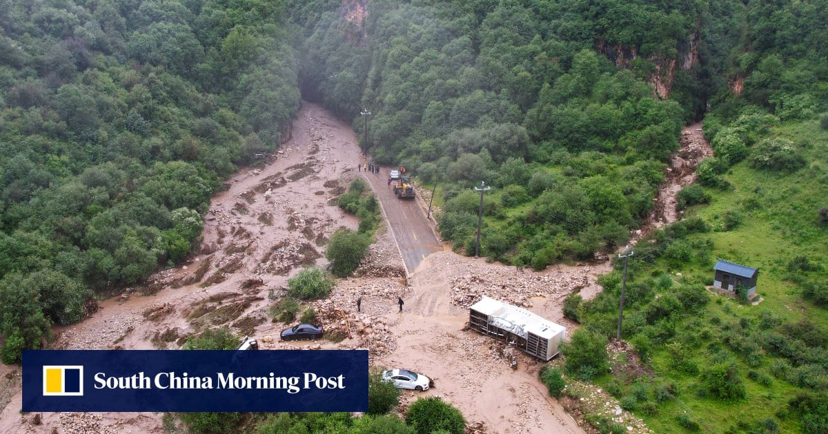 China floods: large parts of country remain on alert as Gansu province death toll rises