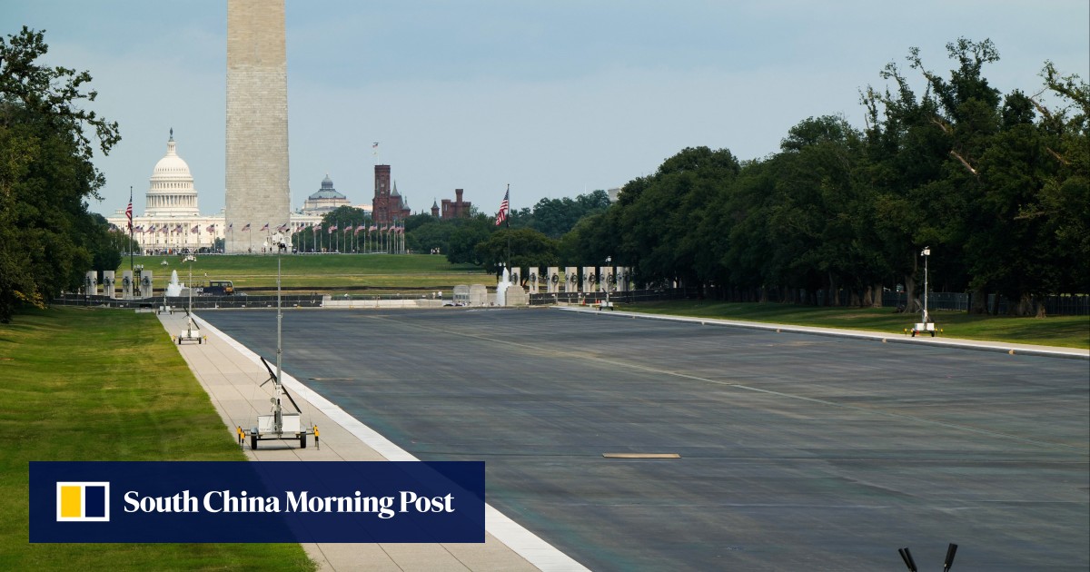 Trump disputes his own Justice Department’s findings on Reflecting Pool