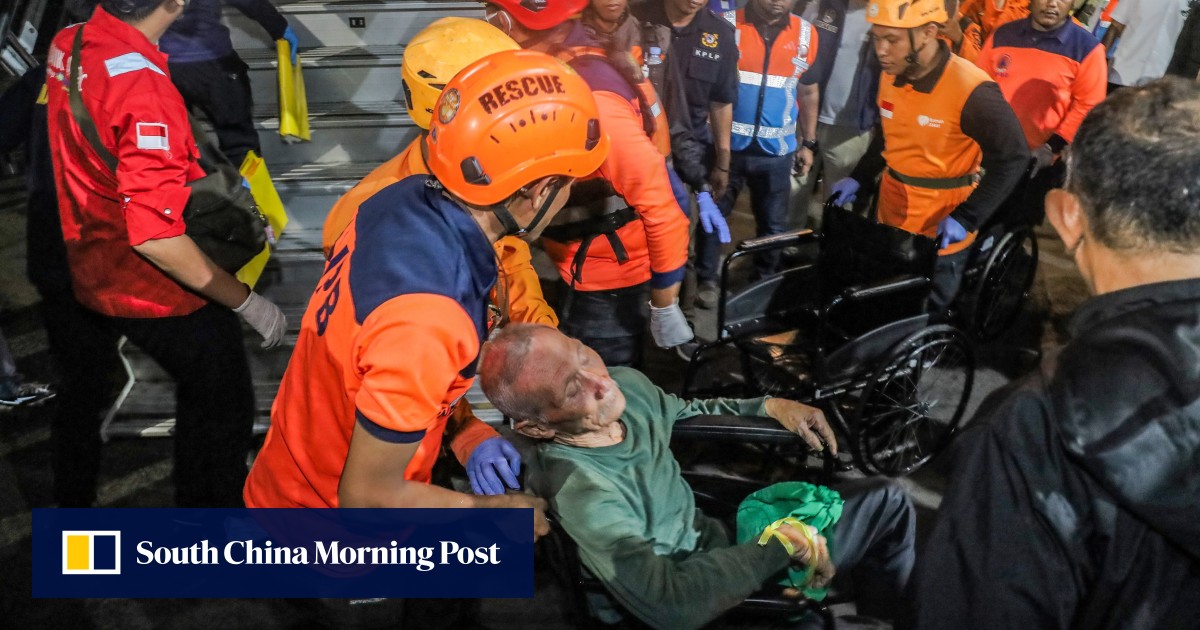 Unknown number of people missing after Indonesian ferry fire kills 5